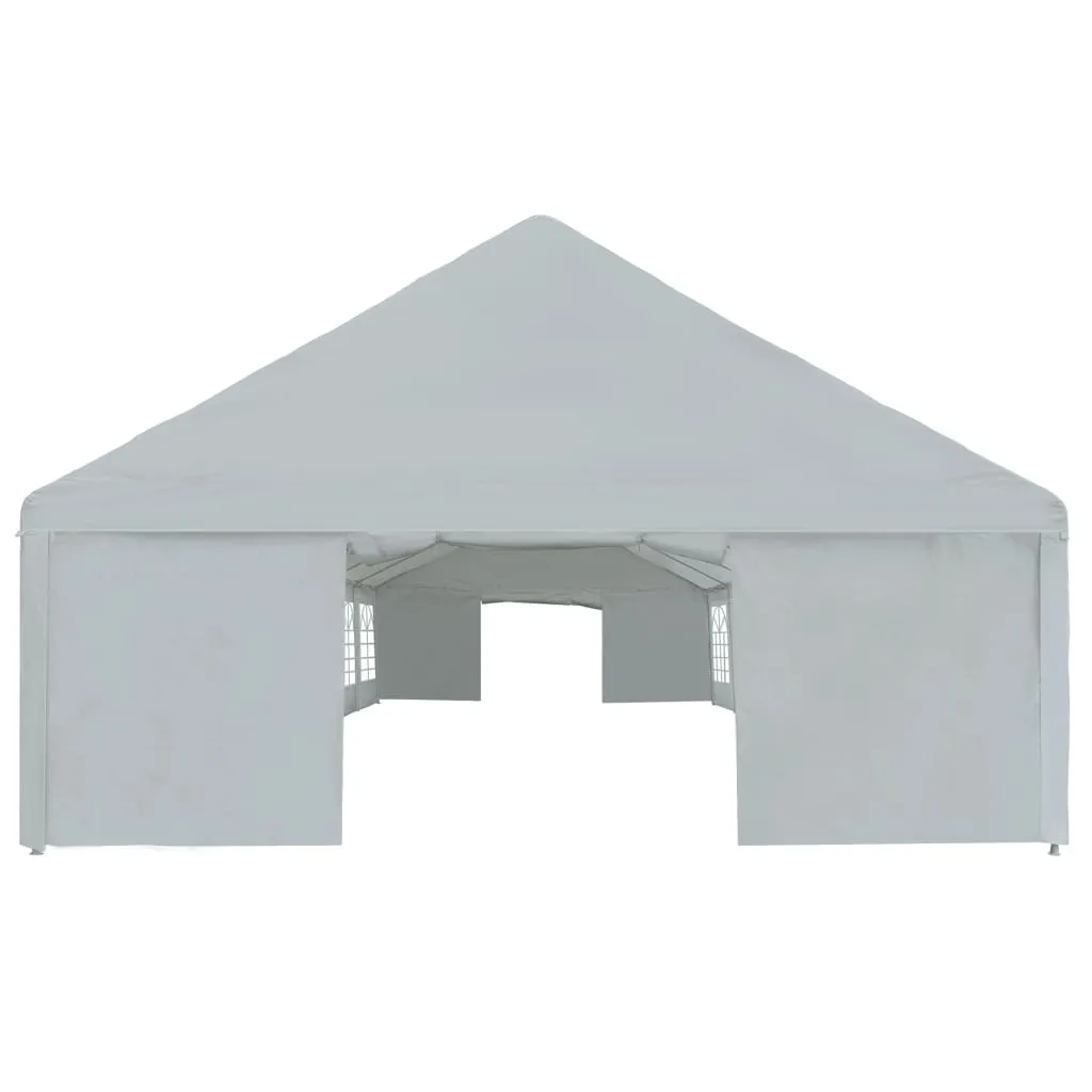 vidaXL Party Tent PE 6x12 m Grey