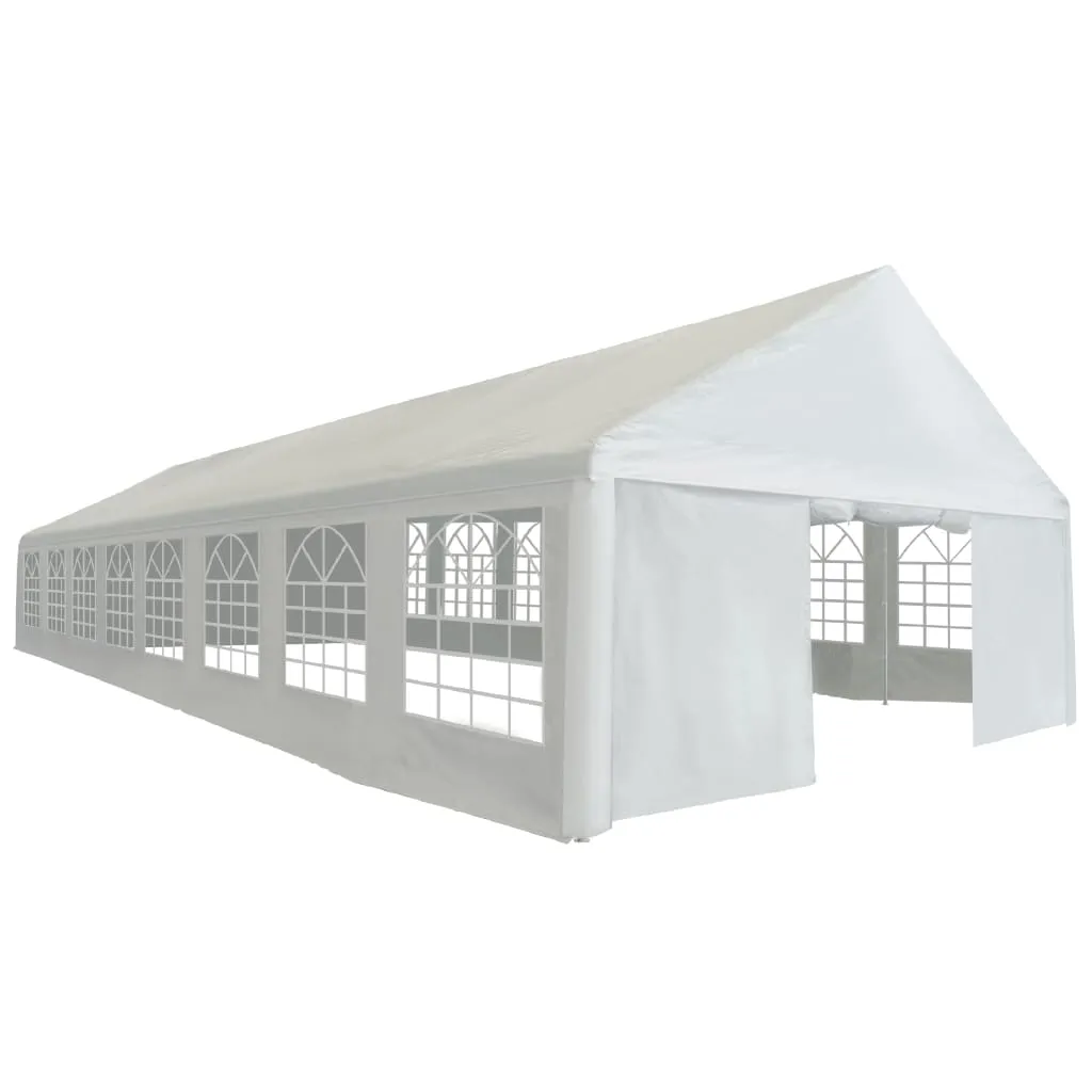 vidaXL Party Tent PE 6x16 m White