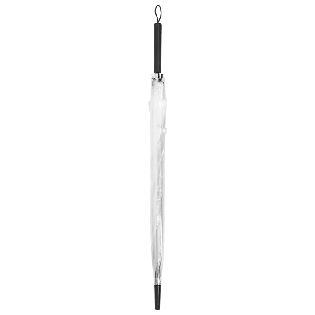 vidaXL Umbrella Transparent 100cm