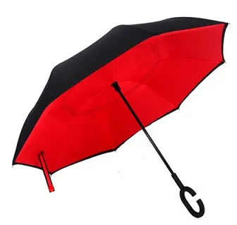 Windproof Hands-Free Inverted Umbrella