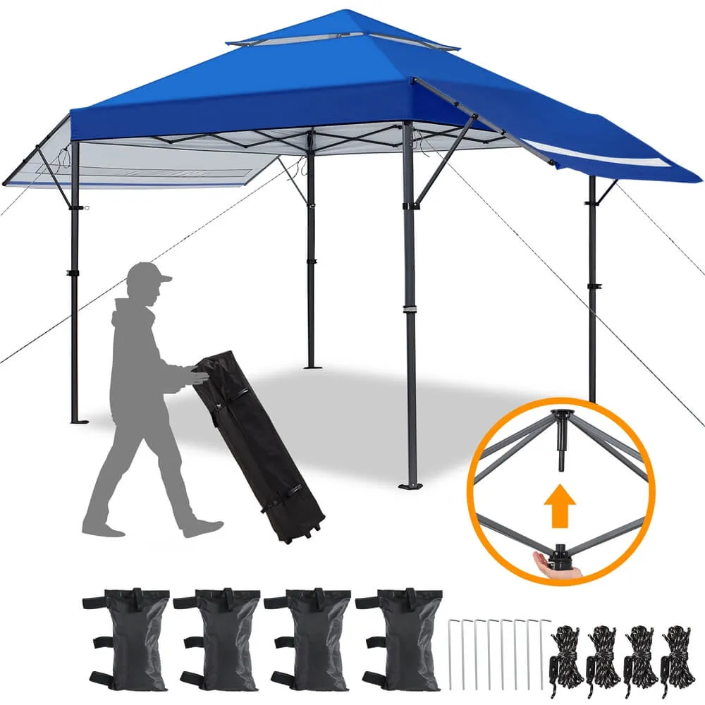 Yaheetech 10x17 Pop-up Gazebo Canopy