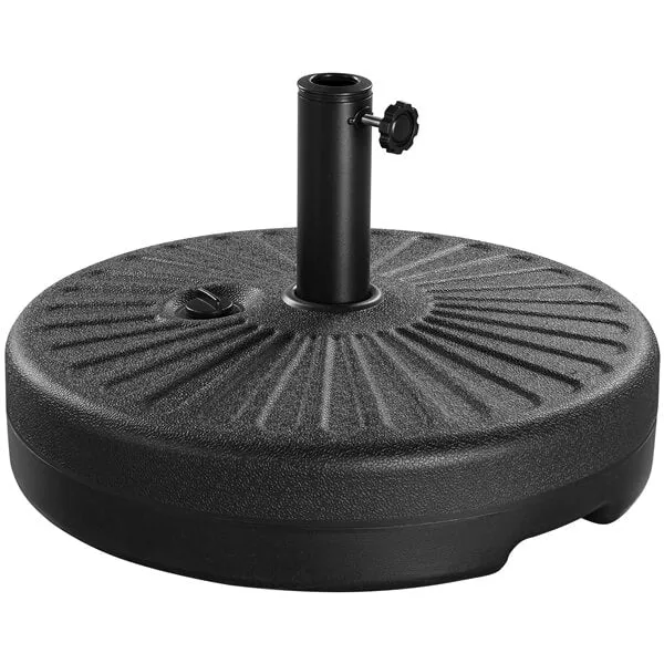 Yaheetech Umbrella Base 22L Round Water & Sand Filled Patio Outdoor Umbrella Stand